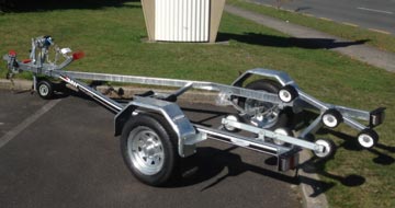 Dmw Trailers Are Manufactured In Hamilton Jet Ski Trailers Tinnie Trailers Multi Roller Trailers Dmw Trailers